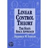 Linear Control Theory door Frederick Walker Fairman