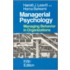 Managerial Psychology