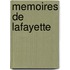 Memoires de Lafayette