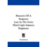 Memoirs of a Sergeant by Unknown