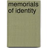 Memorials of Identity by Mark Coetzee