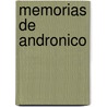 Memorias de Andronico door Jose Luis Sicre