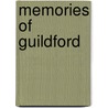 Memories Of Guildford door Onbekend