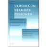 Vademecum vermiste personen by M. Verhoeven