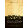 Memos To The Governor by Donald J. Boyd
