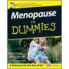 Menopause For Dummies door Theresa Eichenwald
