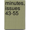 Minutes, Issues 43-55 door Anonymous Anonymous