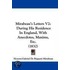 Mirabeau's Letters V2