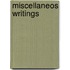 Miscellaneos Writings