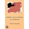 Modern Catalan Poetry door Onbekend