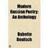 Modern Russian Poetry