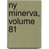 Ny Minerva, Volume 81 door Onbekend