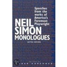 Neil Simon Monologues door Pub Dramaline