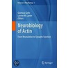 Neurobiology Of Actin door Onbekend