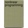 Nonlinear Programming door Richard W. Cottle