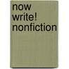 Now Write! Nonfiction door Sherry Ellis