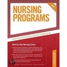 Nursing Programs 2011 by Peterson's