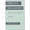 Objective Measurement door Mark Wilson