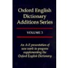 Oed Additions Vol 3 C door Onbekend