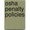 Osha Penalty Policies door Daniel Farb