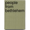 People from Bethlehem door Colin Morison