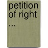 Petition of Right ... by Frances Helen Relf