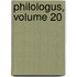 Philologus, Volume 20