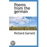 Poems From The German door Richard Garnett