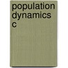 Population Dynamics C by C.Y. Cyrus Chu