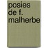 Posies de F. Malherbe