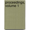 Proceedings, Volume 1 door London Zoological Soci