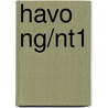 Havo NG/NT1 door Onbekend