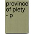 Province of Piety - P