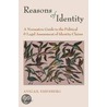 Reasons Of Identity C door Avigail I. Eisenberg