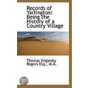 Records Of Yarlington door Thomas Englesby Rogers