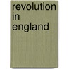 Revolution in England door Alfred Stern