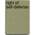 Right Of Self-Defense