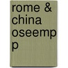 Rome & China Oseemp P by Walter Scheidel