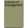 Science of Management door Frederic Augustus Parkhurst