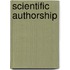 Scientific Authorship