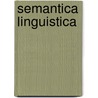 Semantica Linguistica by John Lyons