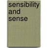 Sensibility And Sense door Arnold Berleant