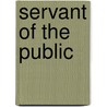 Servant of the Public door Anthony Hope