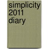 Simplicity 2011 Diary door Onbekend