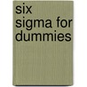 Six Sigma for Dummies door Neil DeCarlo