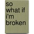 So What If I'm Broken