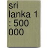Sri Lanka 1 : 500 000 door Onbekend