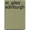 St. Giles', Edinburgh door James Cameron Lees