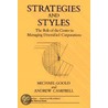 Strategies And Styles door Michael Goold