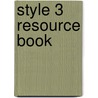 Style 3 Resource Book door Rogers-M